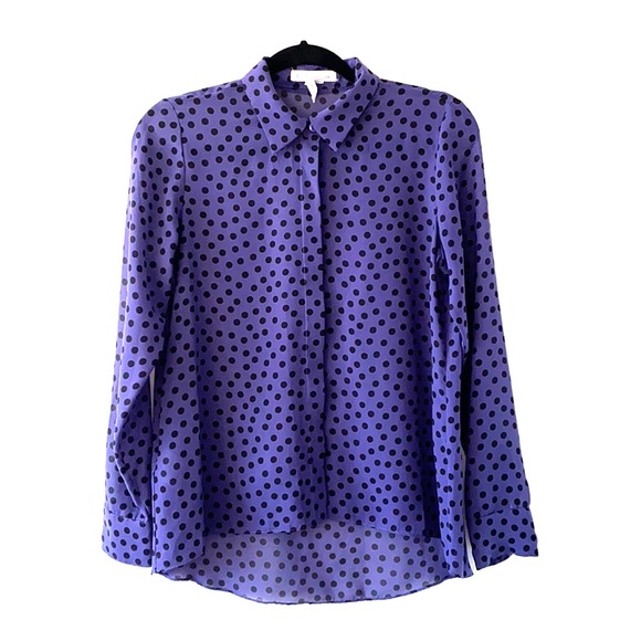 BCBG Generation Sheer Blouse - Picture 1 of 8